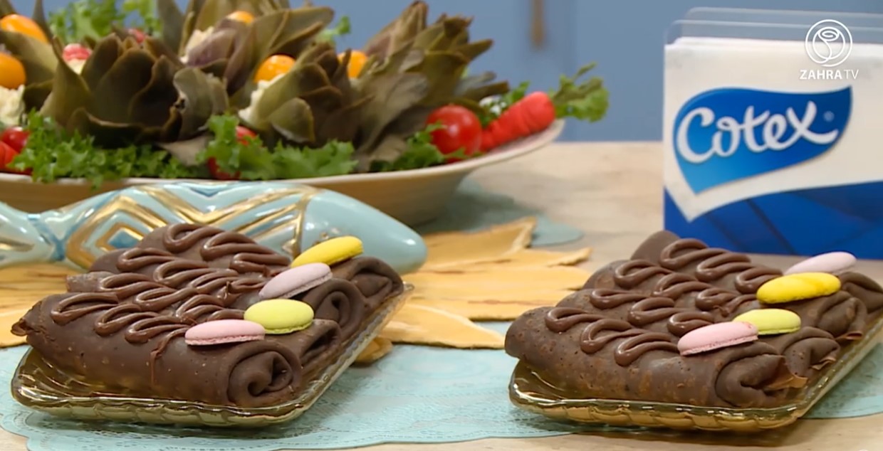 كريب بالشكلاطة و الموز